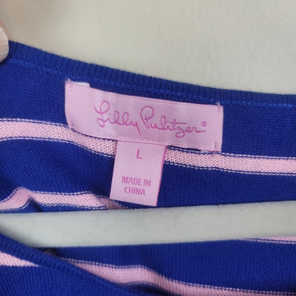 Lilly Pulitzer Elba Sweater size L - Picture 3 of 9